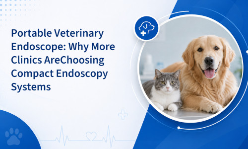Endoscopio veterinario portátil: ¿Por qué cada vez más clínicas eligen sistemas de endoscopia compactos?