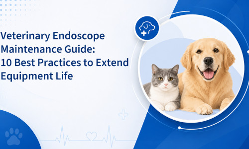 Guía de mantenimiento de endoscopios veterinarios: 10 mejores prácticas para prolongar la vida útil del equipo.
