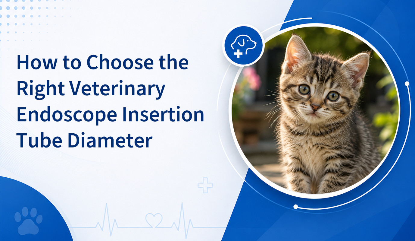 How to Choose the Right Veterinary Endoscope Insertion Tube Diameter
