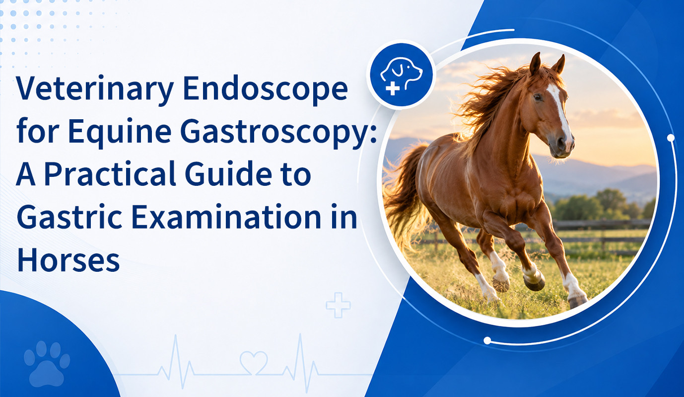 Veterinary Endoscope for Equine Gastroscopy: A Practical Guide to Gastric Examination in Horses
