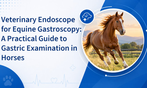 Endoscope vétérinaire pour la gastroscopie équine : Guide pratique de l’examen gastrique chez le cheval