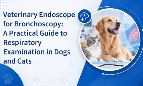 Endoscope vétérinaire pour la bronchoscopie : Guide pratique de l’examen respiratoire chez le chien et le chat