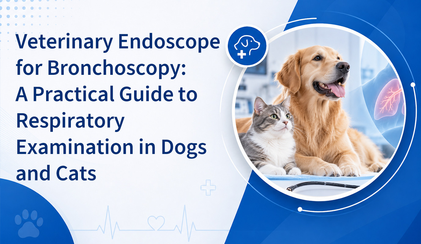 Veterinary Endoscope for Bronchoscopy: A Practical Guide to Respiratory Examination in Dogs and Cats