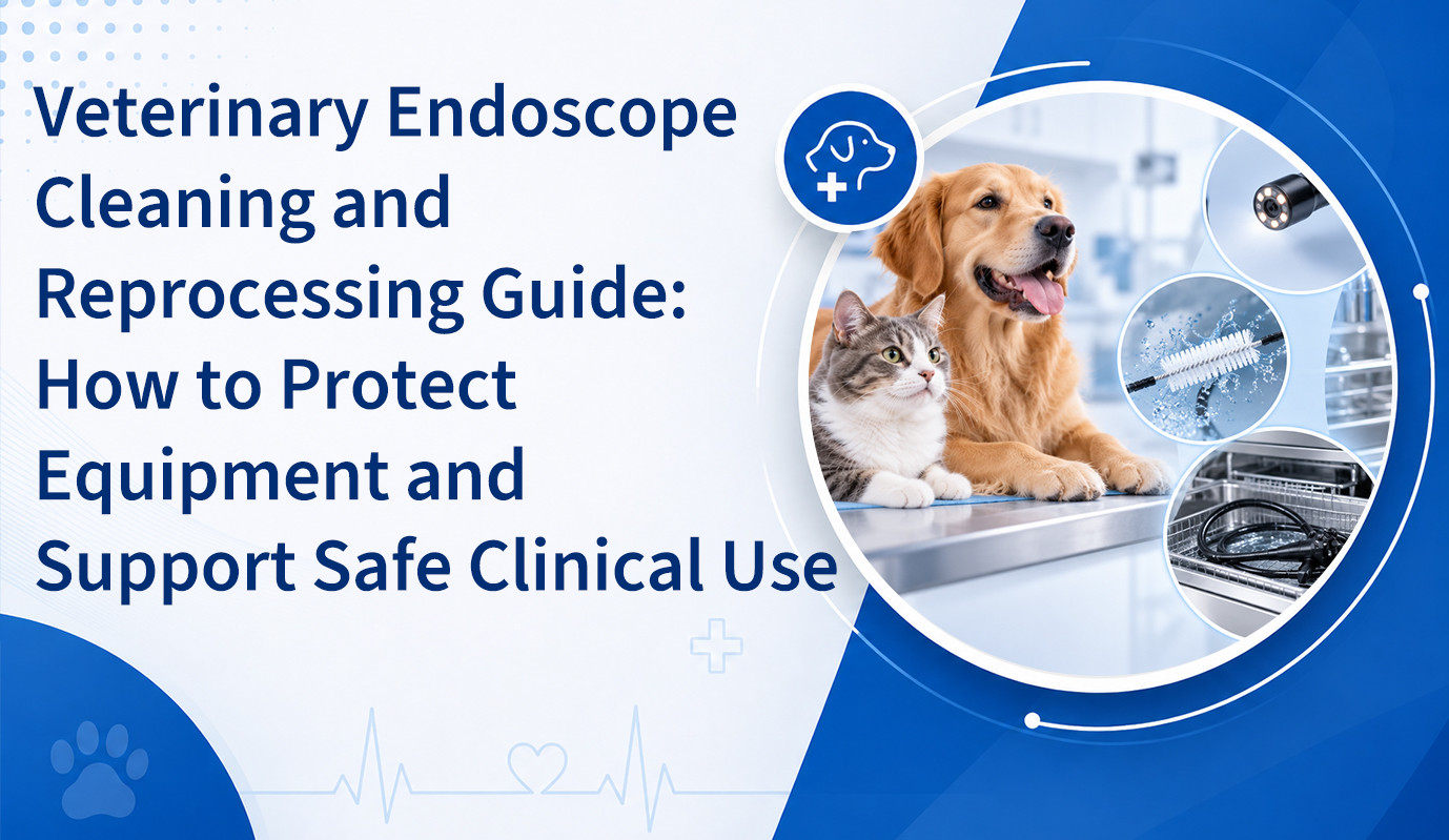 Veterinary Endoscope Cleaning and Reprocessing Guide: How to Protect Equipment and Support Safe Clinical Use