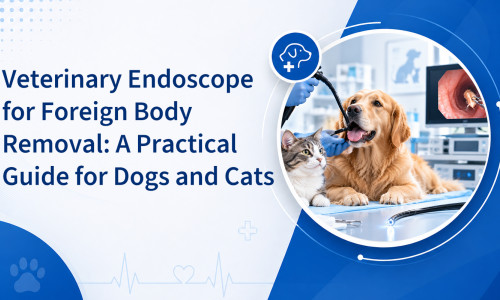 Endoscope vétérinaire pour l'extraction de corps étrangers : Guide pratique pour chiens et chats