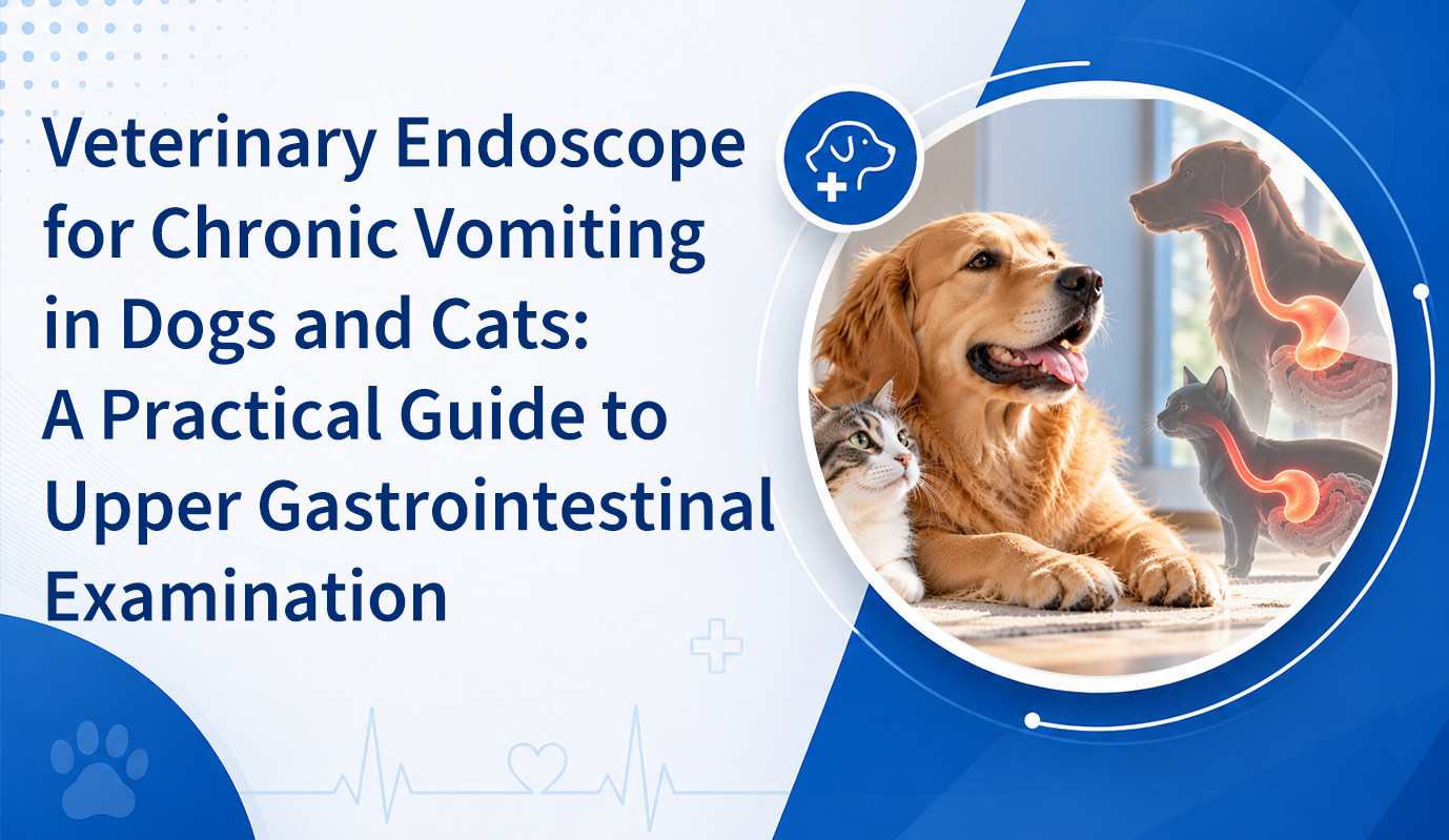 Veterinary Endoscope for Chronic Vomiting in Dogs and Cats: A Practical Guide to Upper Gastrointestinal Examination