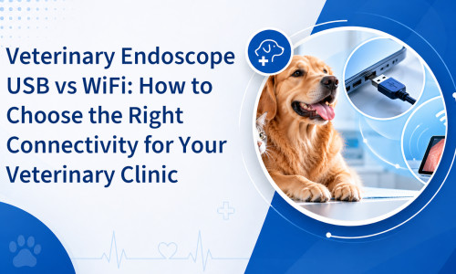 Veterinary Endoscope USB vs WiFi: How to Choose the Right Connectivity for Your Veterinary Clinic