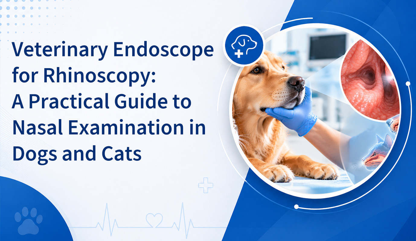 Veterinary Endoscope for Rhinoscopy: A Practical Guide to Nasal Examination in Dogs and Cats
