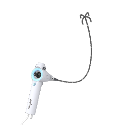Gastroscopio veterinario portátil RAE-109 | Control innovador de rotación direccional de 360°