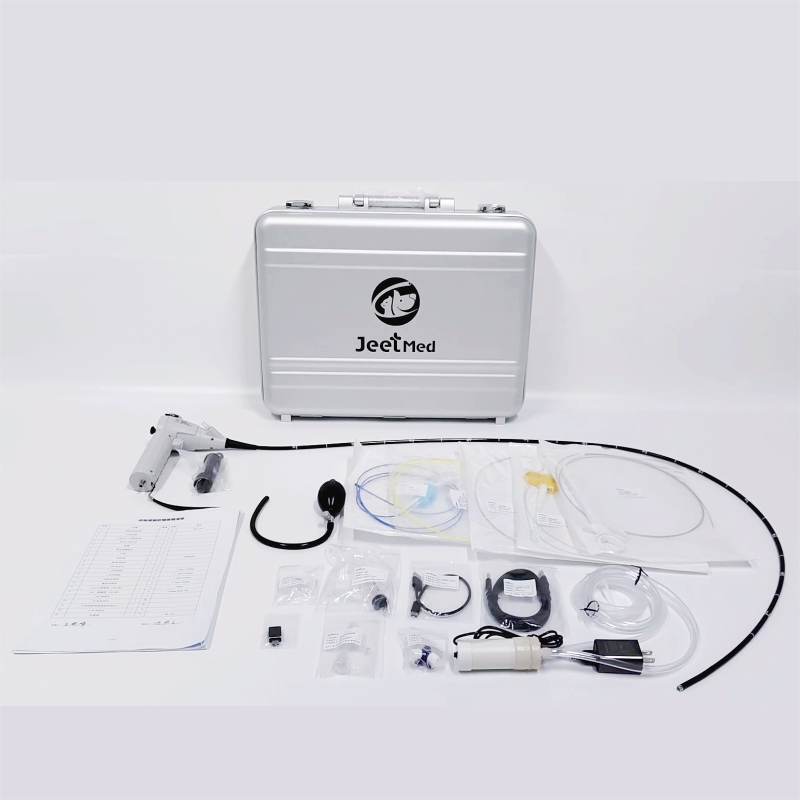 Portable veterinary gastroscope inner packaging