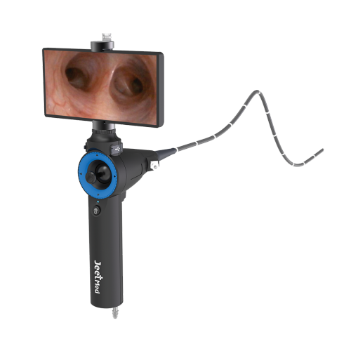 RAE-107 Portable WiFi Veterinary Endoscope | Water & Air Supply, Suction | Two Working Channels | operated by One Veterinarian