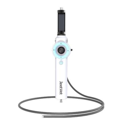 RAE-105Pro Portable WiFi Veterinary Endoscope | Water & Air Supply, Suction | Two Working Channels | operated by One Veterinarian