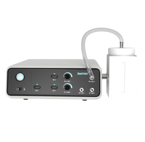 JTA-301 Veterinary Aspiration Suction Pump | Connected with veterinary endoscopes