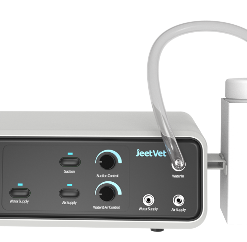 JTA-301 Veterinary Aspiration Suction Pump | Connected with veterinary endoscopes