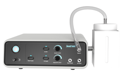 JTA-301 Veterinary Aspiration Suction Pump | Connected with veterinary endoscopes