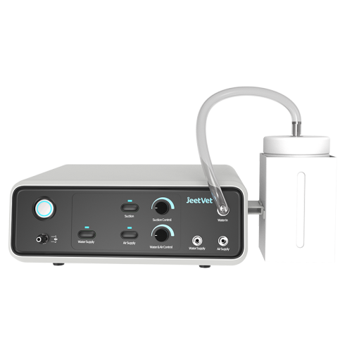 JTA-301 Veterinary Aspiration Suction Pump | Connected with veterinary endoscopes