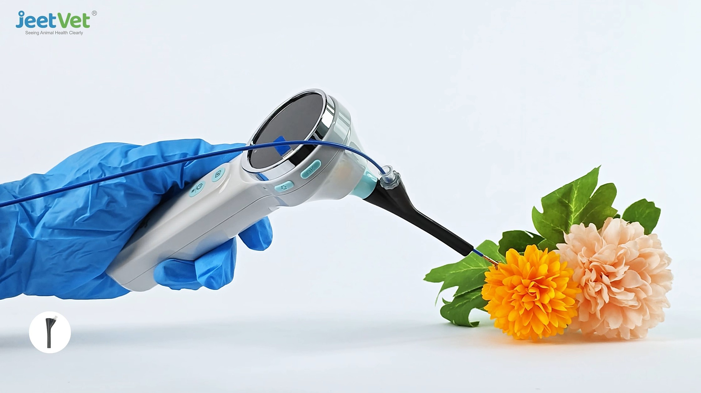 JEETVET wireless otoscope product showcase 1