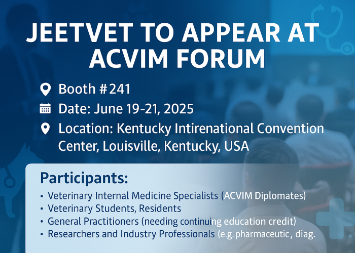 June 19–21, 2025 — JeetVet to Unveil Groundbreaking Veterinary Endoscopy Technology at ACVIM Forum USA!