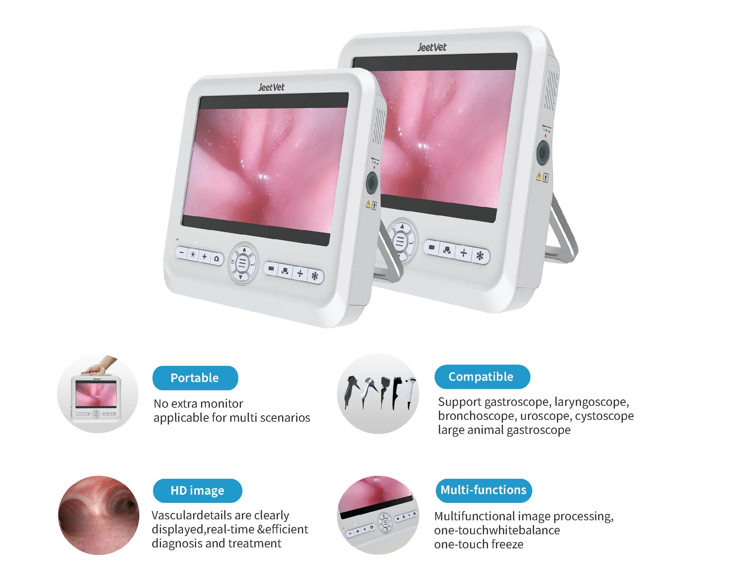 usb veterinary endoscope detail