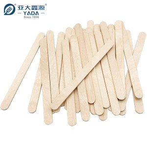 Palitos de helado de madera de abedul YADA 114*10*2 mm al por mayor para máquina de helado