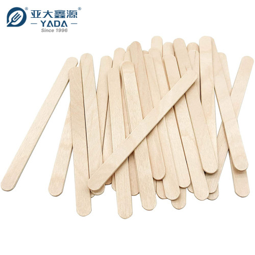 YADA 114mm Wooden Ice Cream Stick Wholesale Popsicle Sticks in Bulk Pack Peppermint Flavor Stick