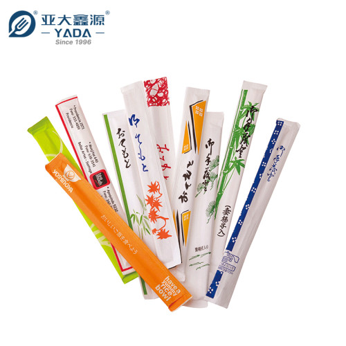 YADA 165mm Eco Wooden Chopsticks Genroku Wholesale Disposable Birch Wood Catering Chopsticks