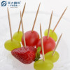 YADA 65mm Eco Double Point Wooden Toothpicks Wholesale | Disposable Wood Food Toothpick for Furit