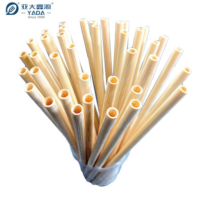 180mm Disposable Bamboo Straws Wholesale |YADA Reusable Bamboo Straw|Compostable Drinking Straw Bulk