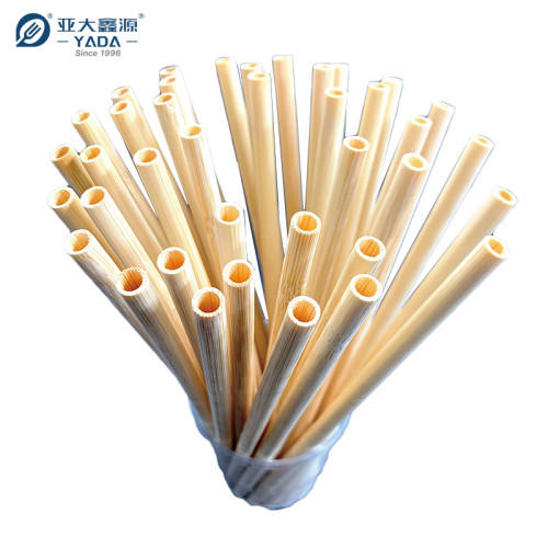 YADA 180mm Disposable Bamboo Straw Wholesale Reusable Bamboo Straws Compostable Drinking Straws Bulk