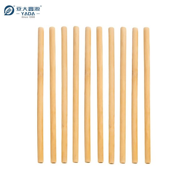 YADA 180mm Bamboo Straw Wholesale Eco-Friendly Reusable Bamboo Compostable Drinking Straws
