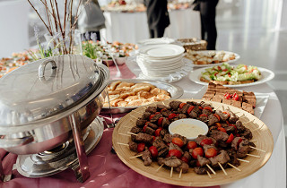 Bodas y eventos Escenario de uso de brochetas de madera y bambú, brochetas de madera, brochetas de bambú