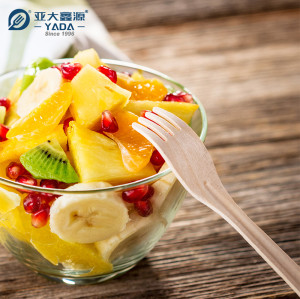 165mm Eco-friendly Disposable Wooden Forks Wholesale | YADA Compostable Fork|Biodegradable Fork YD-A