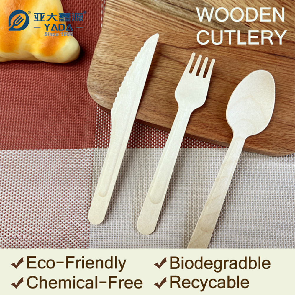 Disposable Wooden Cutlery Set, Wooden Cutlery Set