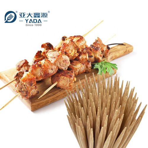 YADA 300mm Bamboo Skewers Wholesale Compostable Disposable Eco-friendly Bamboo Roasting Sticks