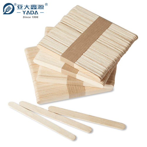 114mm Wooden Ice Cream Sticks Wholesale | YADA Popsicle Sticks | Biodegradable Birch Ice Cream Stick