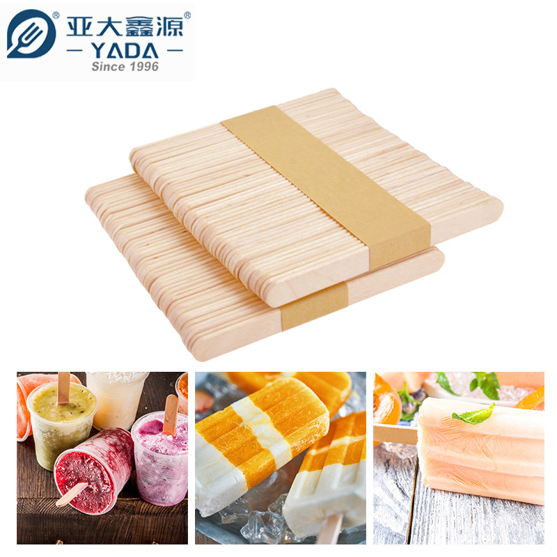 Wooden Ice Cream Sticks Specifications, 114mm Wooden Ice Cream Stick Wholesale | Popsicle Sticks Wholesale