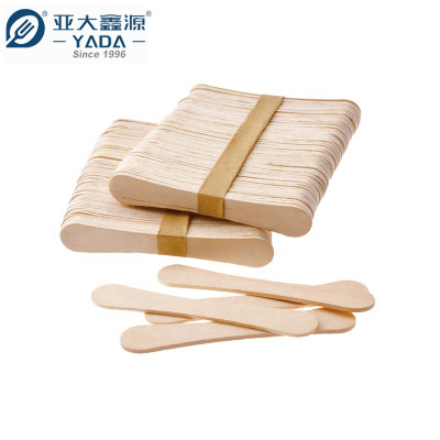 YADA 94mm Wooden Ice Cream Spoon Wholesale Eco-friendly Wood Spoons for Ice Cream Machine Use