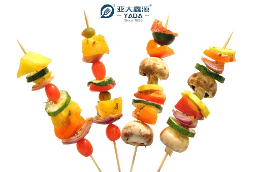 YADA 300mm Bamboo Skewers Wholesale Compostable Disposable Eco-friendly Bamboo Roasting Sticks