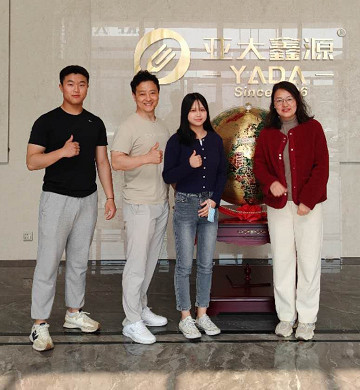 Customer visits YADA Dalian production base