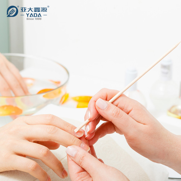YADA 3.8*70mm Eco-friendly Wooden Manicure Stick Wholesale | Disposable Wood Sticks for Nail Salons