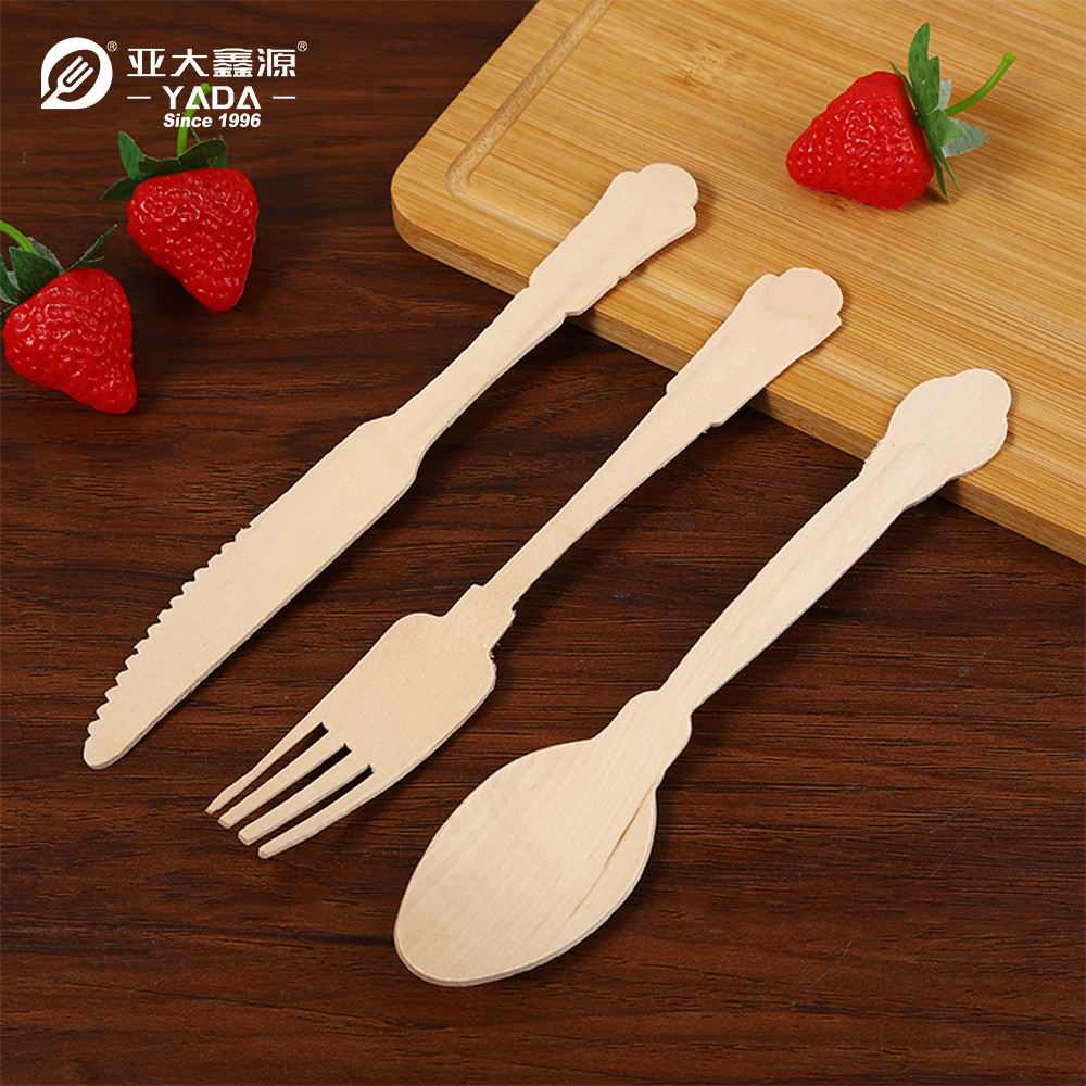 Disposable Wooden Cutlery Set