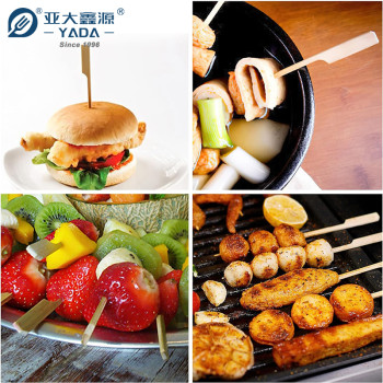 YADA 120mm Teppo Gushi-gun Shaped Bamboo Skewer Wholesale|Disposable Customized Bamboo Skewers Stick
