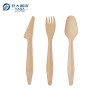 Juego de cubiertos de madera compostables YADA 185 mm YD-N Juego de cubiertos de madera de abedul desechables al por mayor