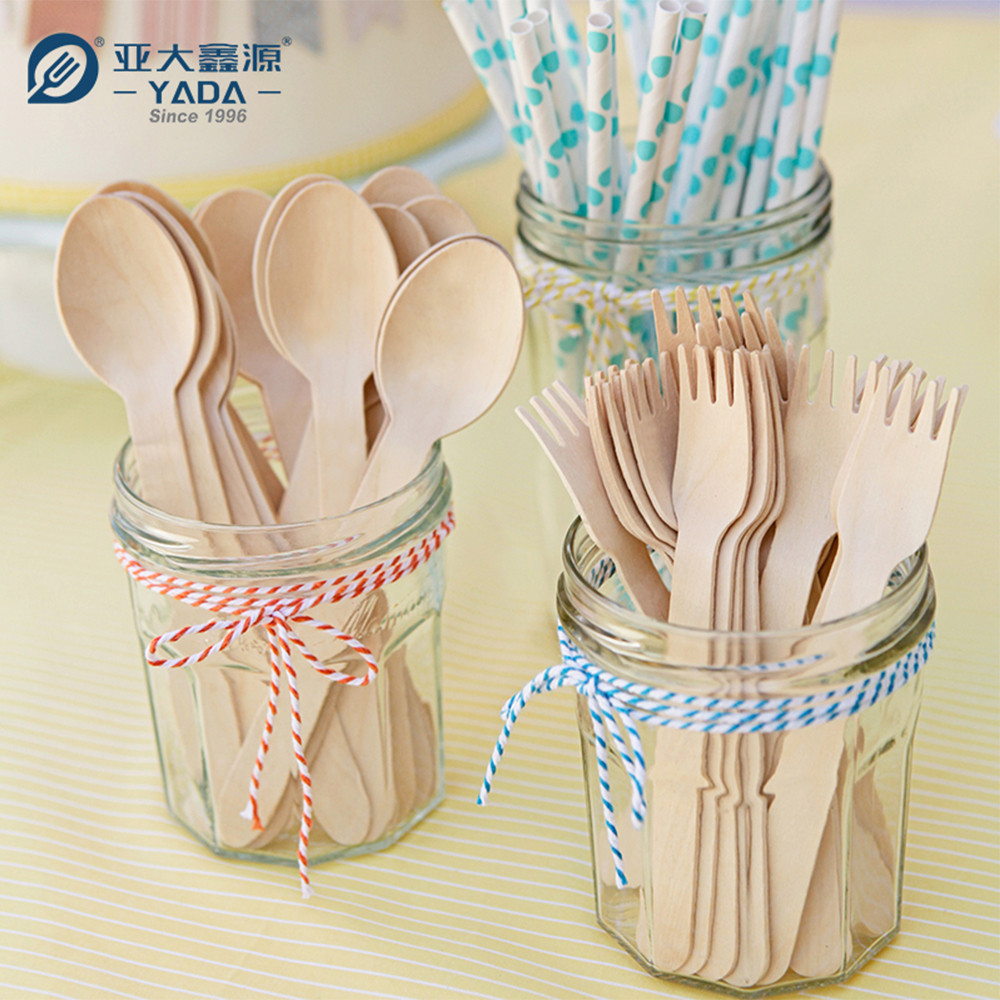 Disposable Wooden Cutlery Set