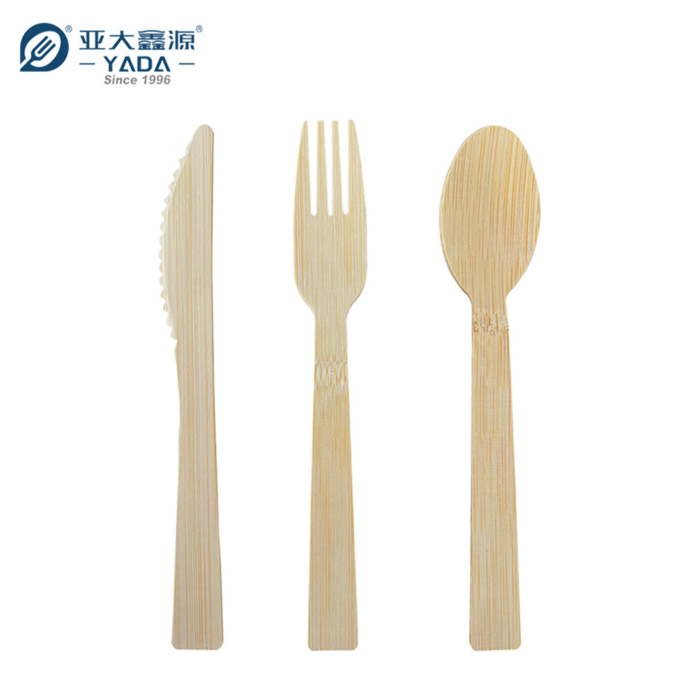 bamboo cutlery Size: Kinfe Fork Spoon 170mm