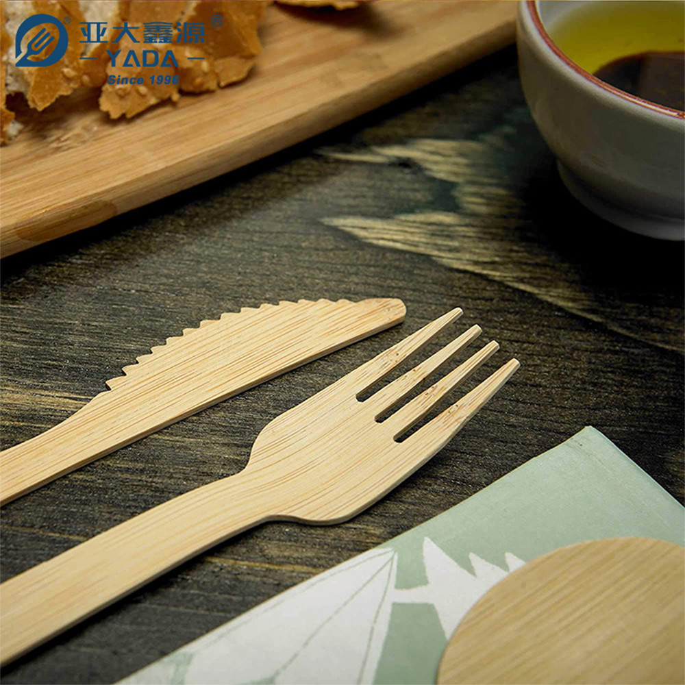 Disposable Bamboo Cutlery Set