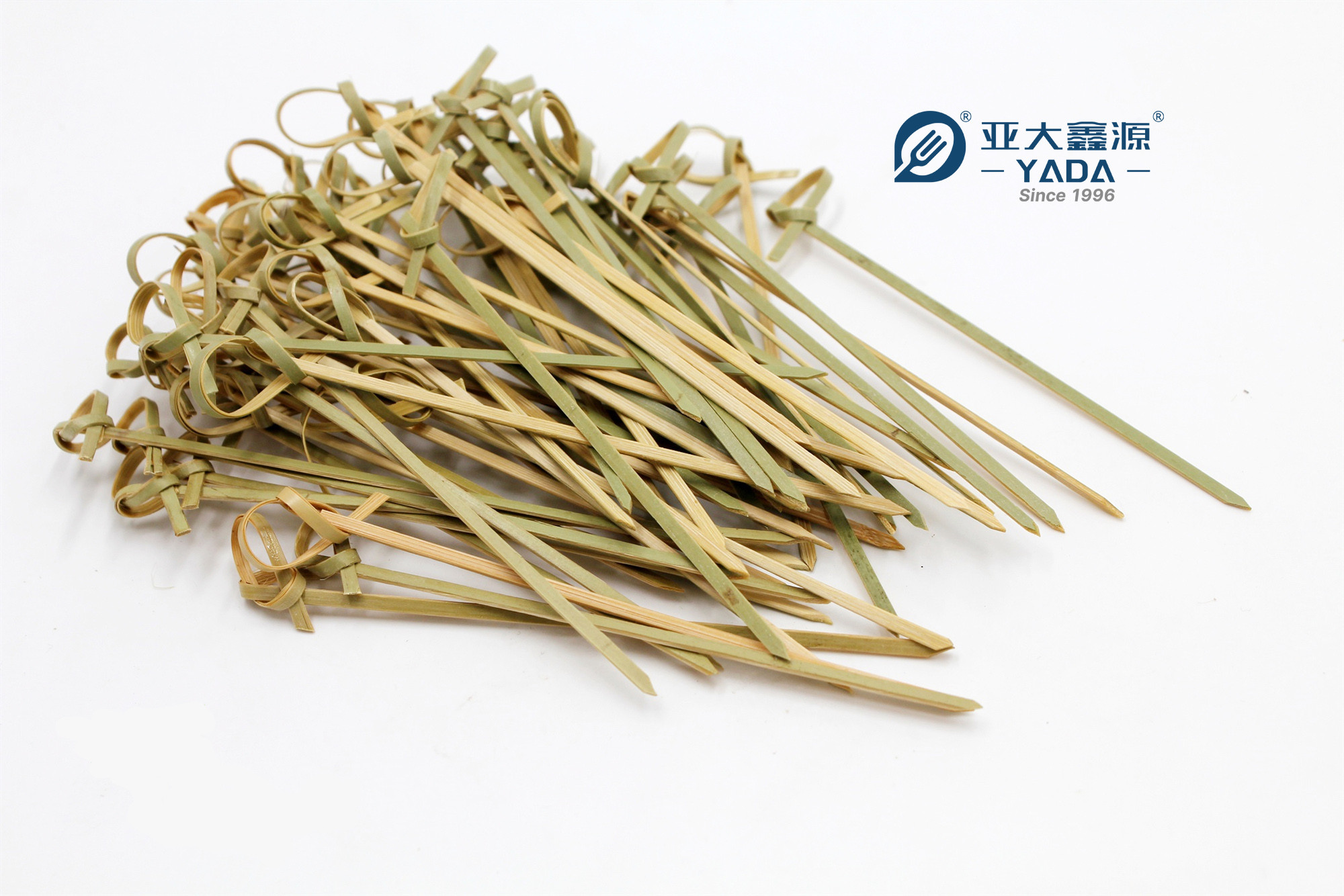 Disposable Twisted End Knotted Bamboo Skewer