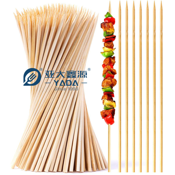 YADA 300mm Bamboo Skewers Wholesale YDSK30300 Disposable Sticks Bamboo Skewer for BBQ