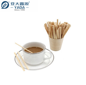 Agitadores de café de bambú YADA de 110 mm, venta al por mayor, desechables, ecológicos, para café