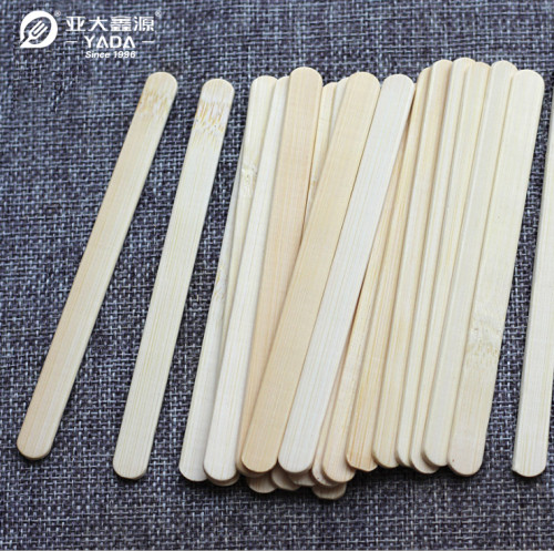 YADA 114*10*2mm Compostable Bamboo Ice Cream Sticks Wholesale Popsicle Sticks For Ice Cream Machine